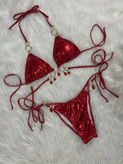 Split Diamond Swimsuit