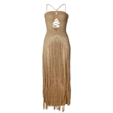 Hollow Out Cutout Bikini Cover Dress