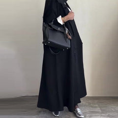 Mid Length Hepburn Woolen Coat