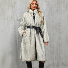 Long Faux Fur Coat