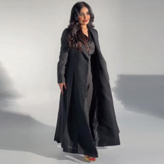 Retro Mid Length Coat