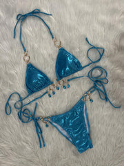 Split Diamond Swimsuit