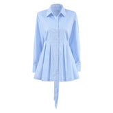 Office Cotton Shirt Long Sleeved Top