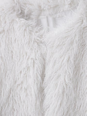 Street Faux Shearling Jacket Long Overcoat Outerwear