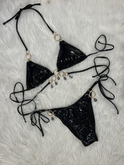 Split Diamond Swimsuit