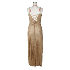 Hollow Out Cutout Bikini Cover Dress