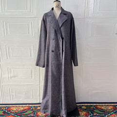 Western Slimming Trench Coat