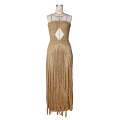 Hollow Out Cutout Bikini Cover Dress