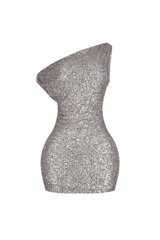 Sequin Hip Dress