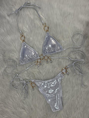 Split Diamond Swimsuit
