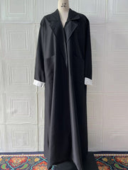 Mid Length Hepburn Woolen Coat