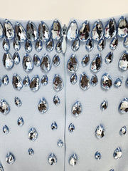 Star Heavy Beads Diamond Maxi Dress